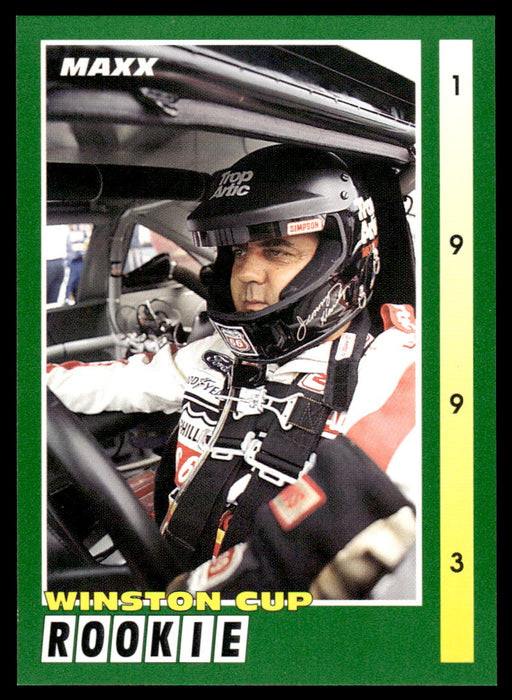 Jimmy Hensley 1993 Maxx Race Cards Base Front of Card