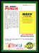 Dr. Jerry Punch 1993 Maxx Race Cards Base Back of Card