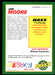 Joe Moore 1993 Maxx Race Cards Base Back of Card