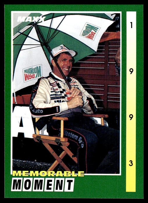 Darrell Waltrip 1993 Maxx Race Cards Base Front of Card