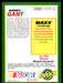 Harry Gant 1993 Maxx Race Cards Base Back of Card