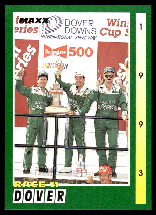 Harry Gant 1993 Maxx Race Cards Base Front of Card