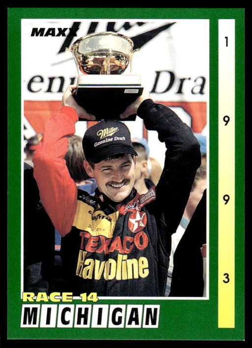 Davey Allison 1993 Maxx Race Cards Base Front of Card