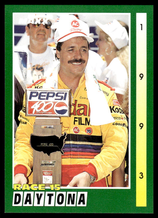 Ernie Irvan 1993 Maxx Race Cards Base Front of Card