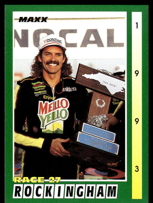 Kyle Petty 1993 Maxx Race Cards Base Front of Card