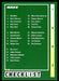Checklist 1 1993 Maxx Race Cards Base Front of Card