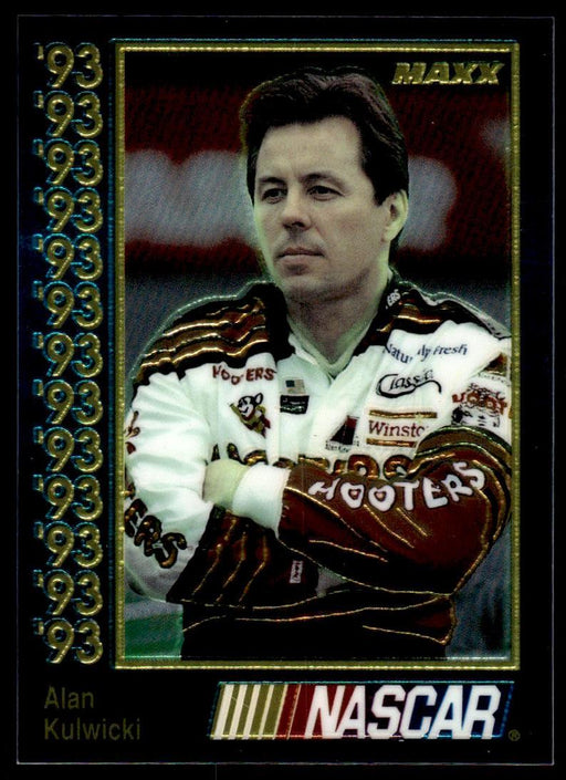 Alan Kulwicki 1993 Maxx Premier Plus Base Front of Card