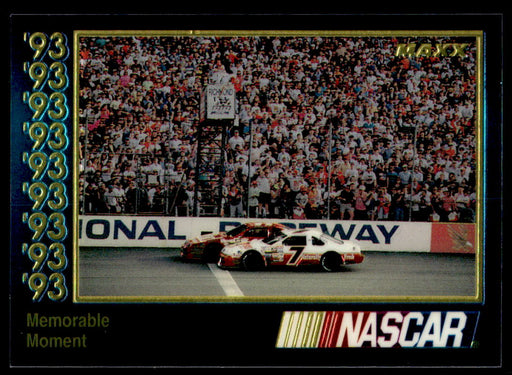 Alan Kulwicki 1993 Maxx Premier Plus Base Front of Card