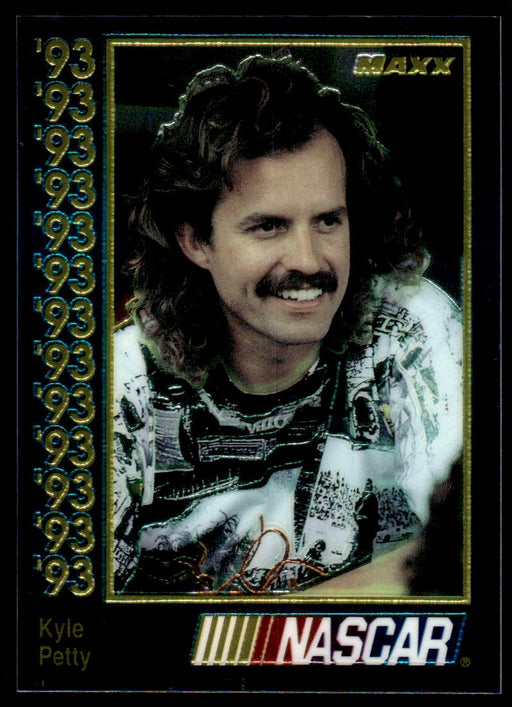 Kyle Petty 1993 Maxx Premier Plus Base Front of Card