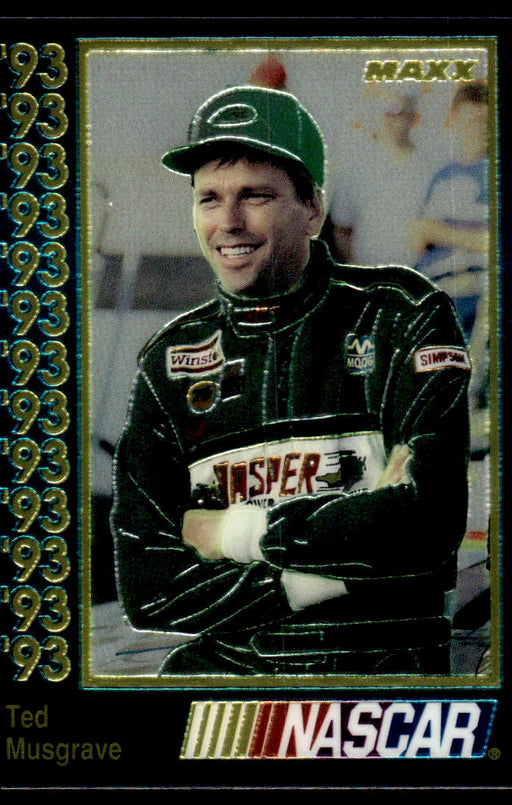 Ted Musgrave 1993 Maxx Premier Plus Base Front of Card