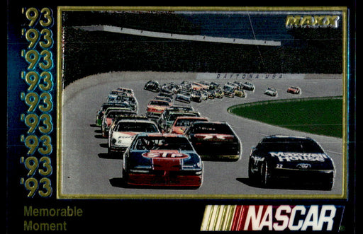 Daytona Pepsi 400 1993 Maxx Premier Plus Base Front of Card