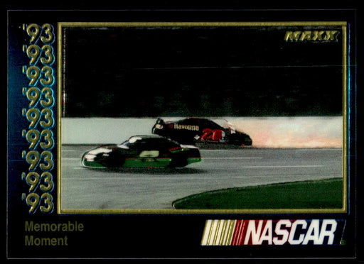 Davey Allison 1993 Maxx Premier Plus Base Front of Card