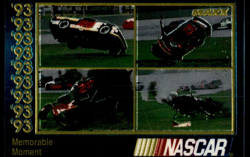 Davey Allison 1993 Maxx Premier Plus Base Front of Card