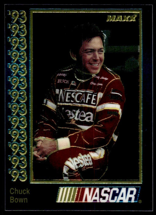 Chuck Bown 1993 Maxx Premier Plus Base Front of Card