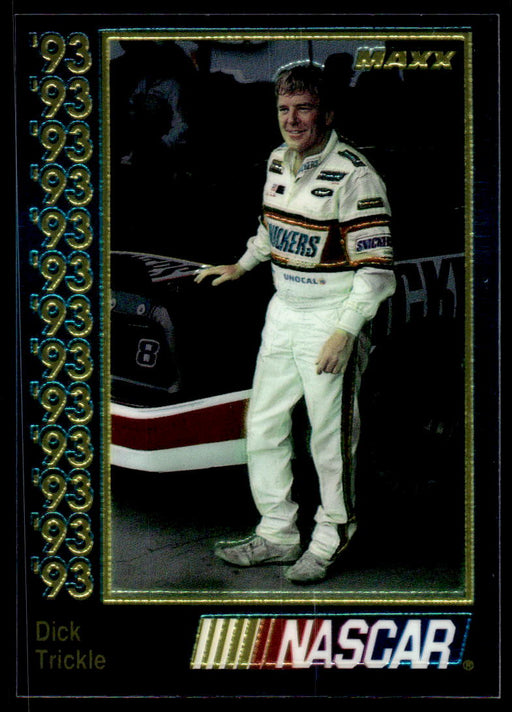 Dick Trickle 1993 Maxx Premier Plus Base Front of Card