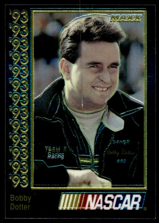 Bobby Dotter 1993 Maxx Premier Plus Base Front of Card