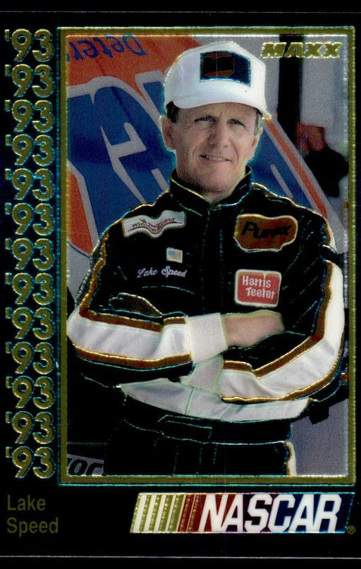 Lake Speed 1993 Maxx Premier Plus Base Front of Card