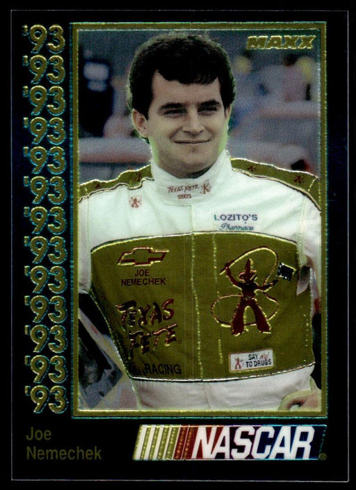 Joe Nemechek 1993 Maxx Premier Plus Base Front of Card