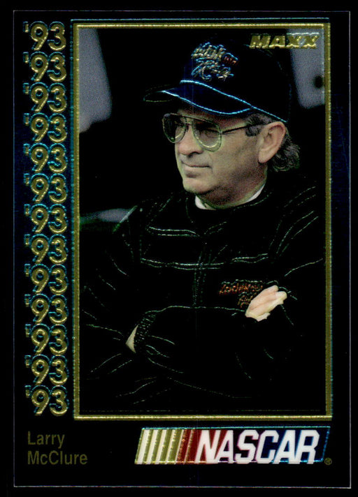 Larry McClure 1993 Maxx Premier Plus Base Front of Card