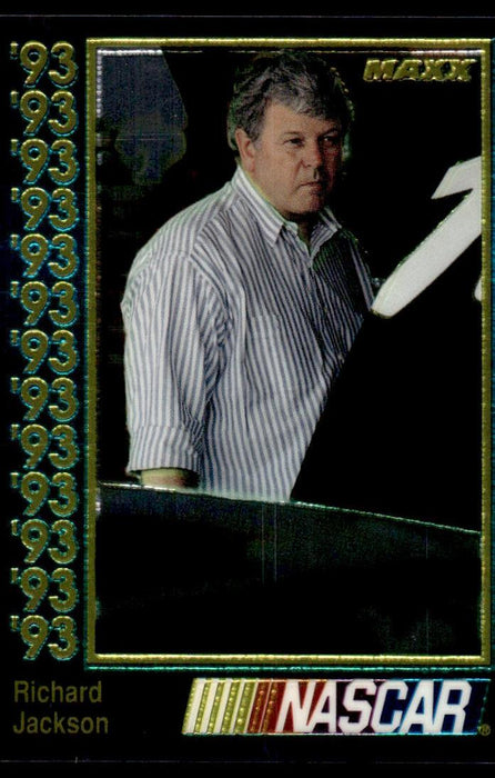 Richard Jackson 1993 Maxx Premier Plus Base Front of Card