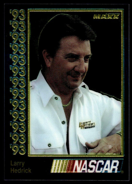 Larry Hedrick 1993 Maxx Premier Plus Base Front of Card