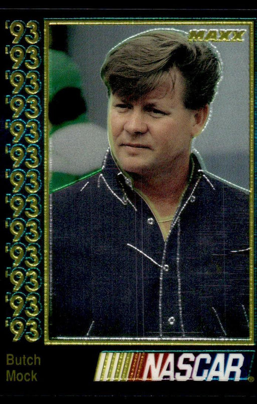 Butch Mock 1993 Maxx Premier Plus Base Front of Card
