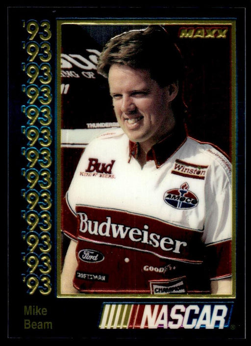 Mike Beam 1993 Maxx Premier Plus Base Front of Card