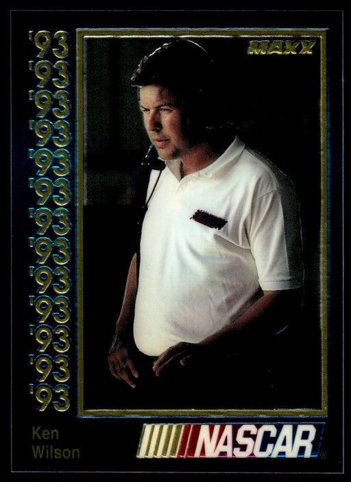 Ken Wilson 1993 Maxx Premier Plus Base Front of Card