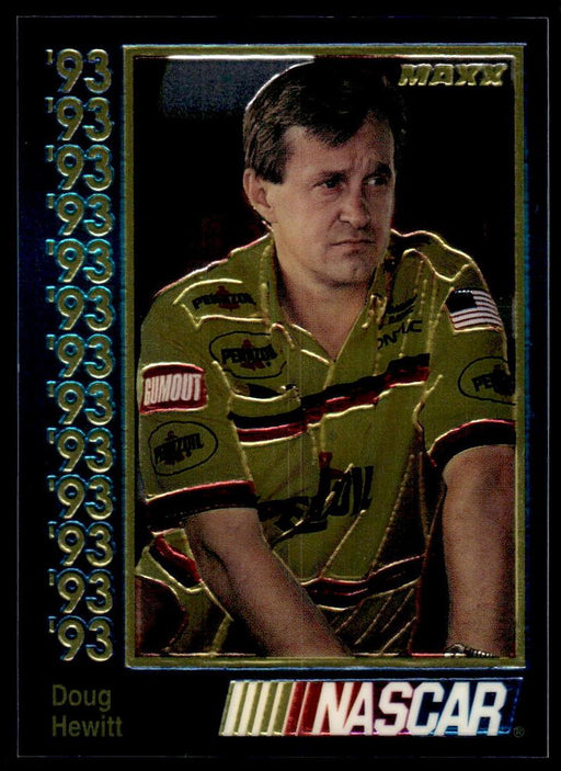 Doug Hewitt 1993 Maxx Premier Plus Base Front of Card