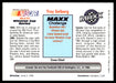 Troy Selberg 1993 Maxx Premier Plus Base Back of Card