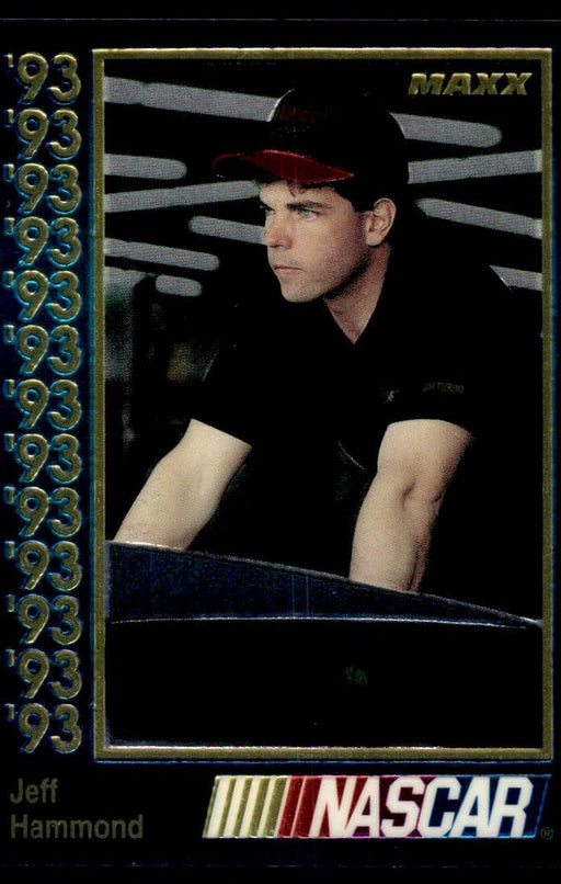 Jeff Hammond 1993 Maxx Premier Plus Base Front of Card