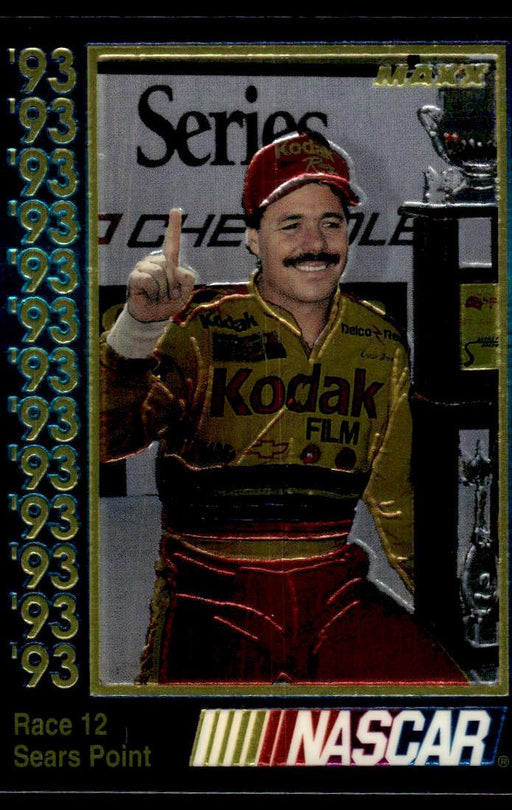 Race 12 1993 Maxx Premier Plus Base Front of Card