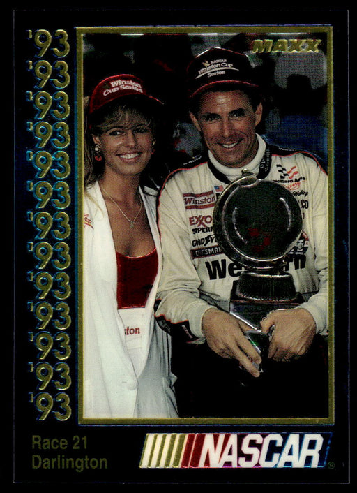 Race 21 1993 Maxx Premier Plus Base Front of Card