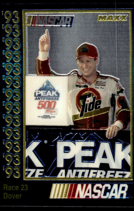 Race 23 1993 Maxx Premier Plus Base Front of Card