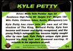 Kyle Petty 1994 Action Packed Back of Card