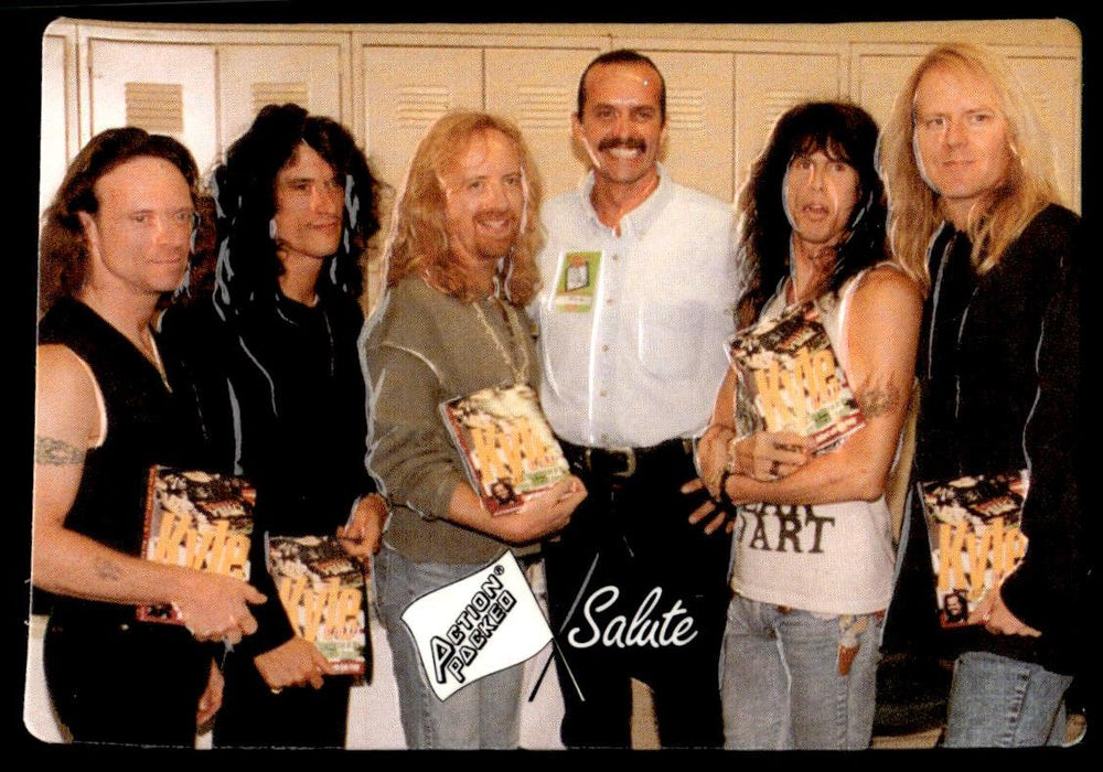 Kyle Petty 1994 Action Packed Front of Card