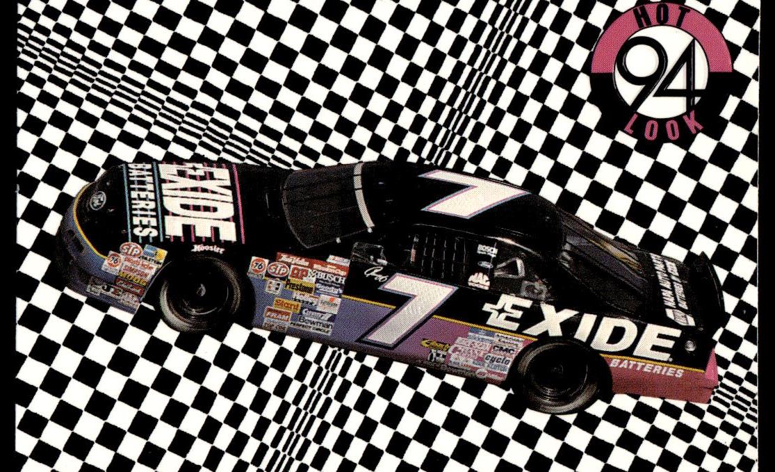 Geoff Bodine 1994 Action Packed Front of Card