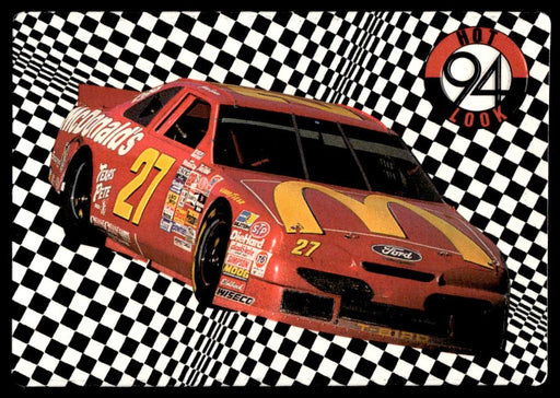 Jimmy Spencer 1994 Action Packed Front of Card