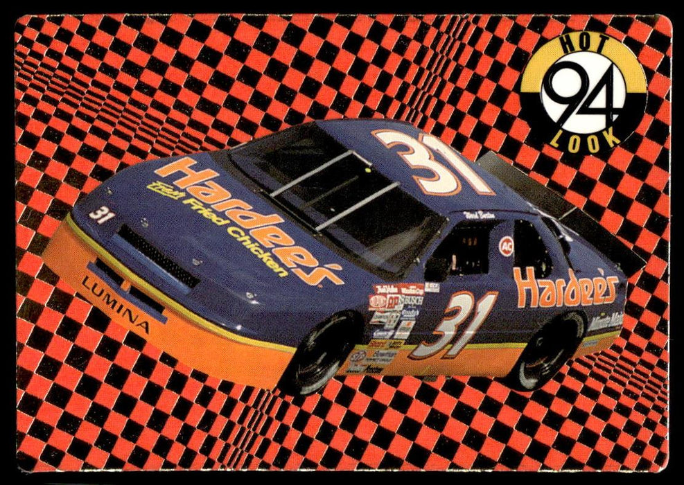 Ward Burton 1994 Action Packed Front of Card