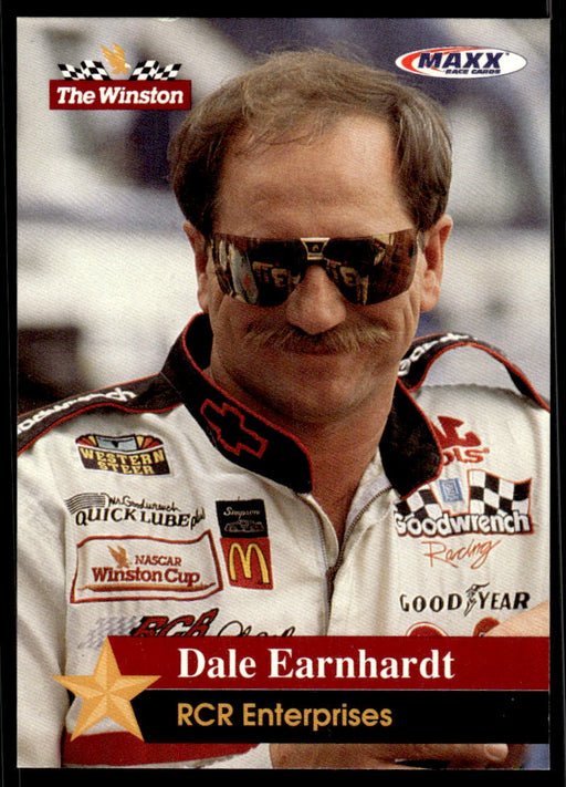 Dale Earnhardt 1993 Maxx The Winston Base Front of Card