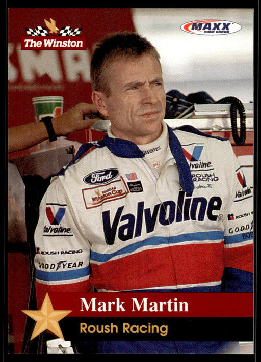 Mark Martin 1993 Maxx The Winston Base Front of Card