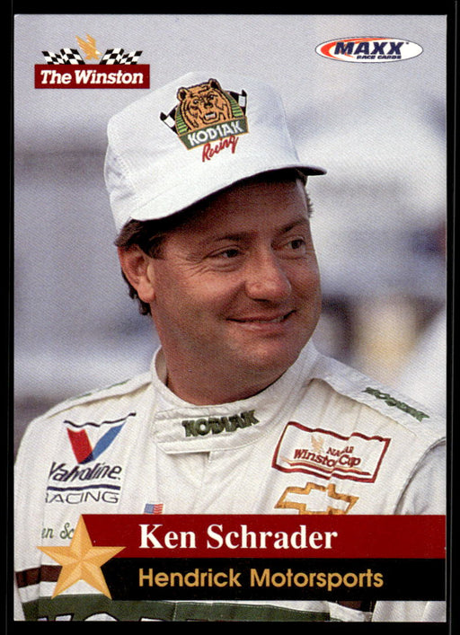 Ken Schrader 1993 Maxx The Winston Base Front of Card