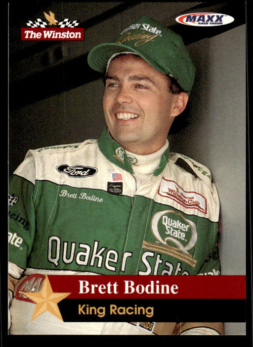 Brett Bodine 1993 Maxx The Winston Base Front of Card