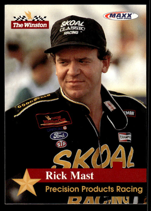 Rick Mast 1993 Maxx The Winston Base Front of Card