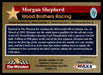 Morgan Shepherd 1993 Maxx The Winston Base Back of Card