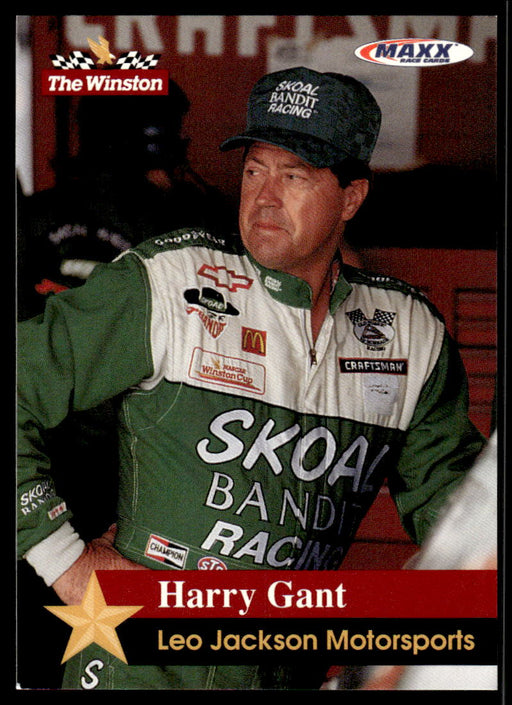 Harry Gant 1993 Maxx The Winston Base Front of Card