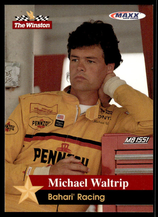 Michael Waltrip 1993 Maxx The Winston Base Front of Card