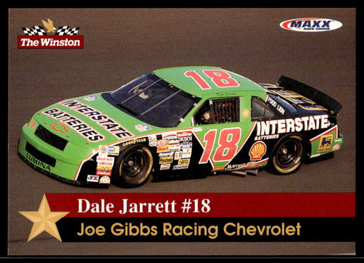 Dale Jarrett #18 1993 Maxx The Winston Base Front of Card