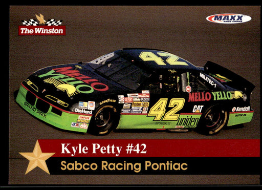 Kyle Petty #42 1993 Maxx The Winston Base Front of Card