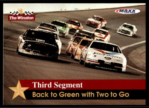 Third Segment 1993 Maxx The Winston Base Front of Card